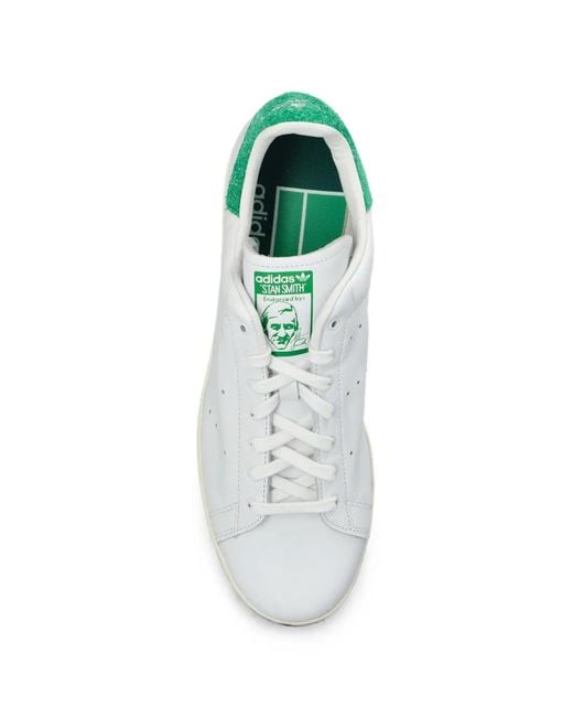 Adidas White Stan Smith 80S Sneakers for men