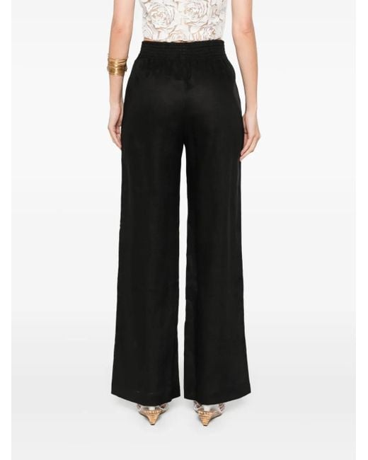 Ermanno Scervino リネン パンツ Black