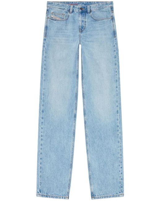 Jeans Dritti D-Macro 2001 di DIESEL in Blue da Uomo