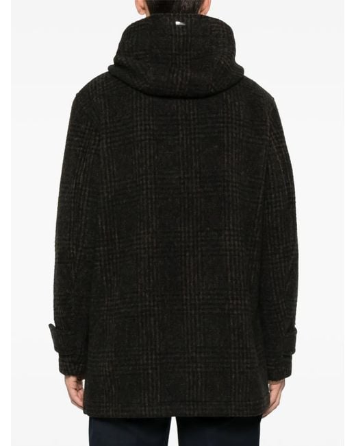 Herno Black Parkas for men