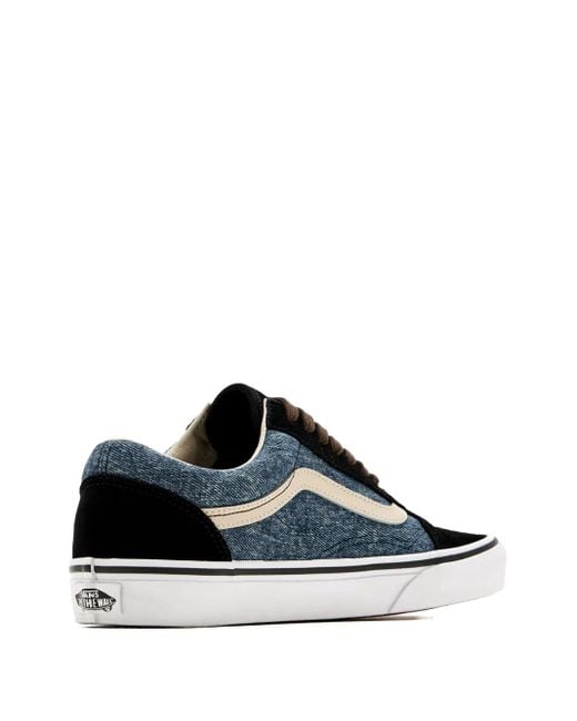 Vans Blue Old Skool Denim Sneakers