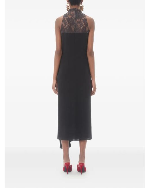 Valentino Garavani Black Georgette Dress