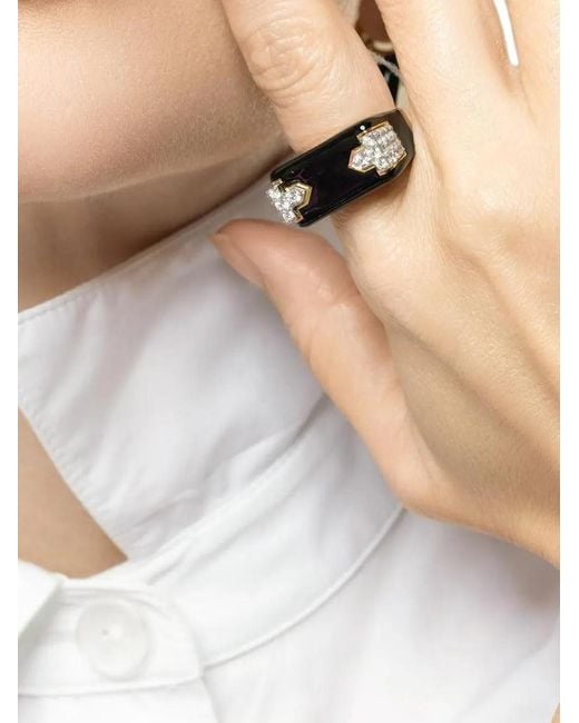 David Webb Blue Hero Diamond Ring