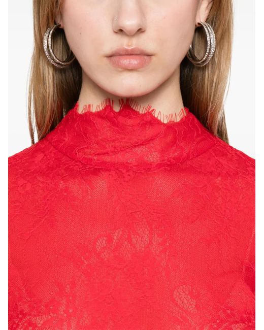Atu Body Couture レース ミニドレス Atu Body Couture レース ミニドレス レッド | Lyst