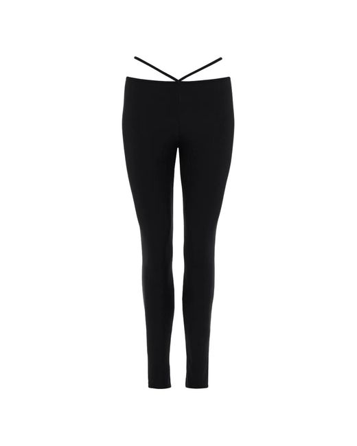 Eres Black Torres Ribbed Leggings