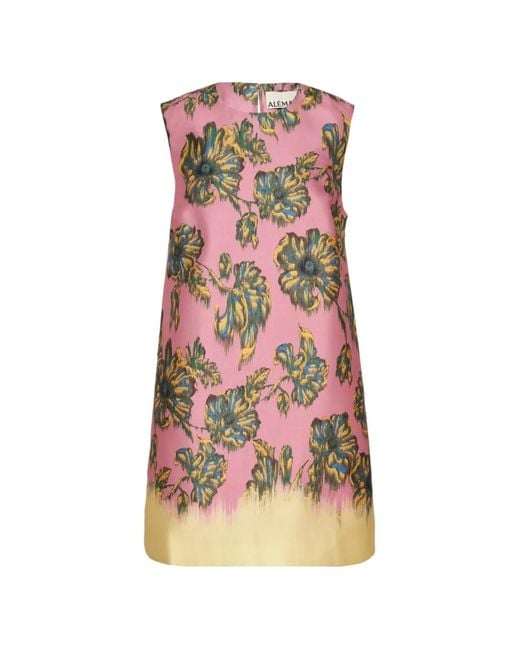 ALÉMAIS Pink Faye Mini Dress