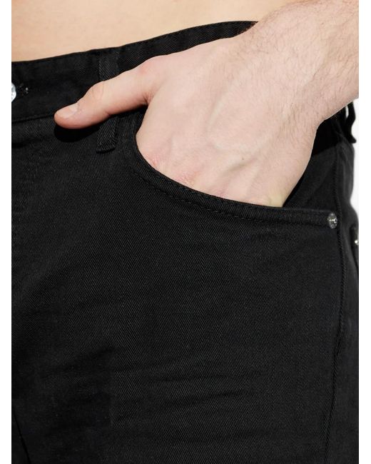 DSquared² Black Logo-Detail Jeans for men