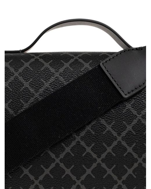 By Malene Birger Black Loennas Patterned Shoulder Bag
