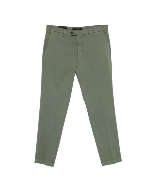 Michael Coal Green Capri Trousers for men