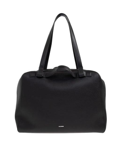 Jil Sander Tote Bag aus Leder in Black für Herren
