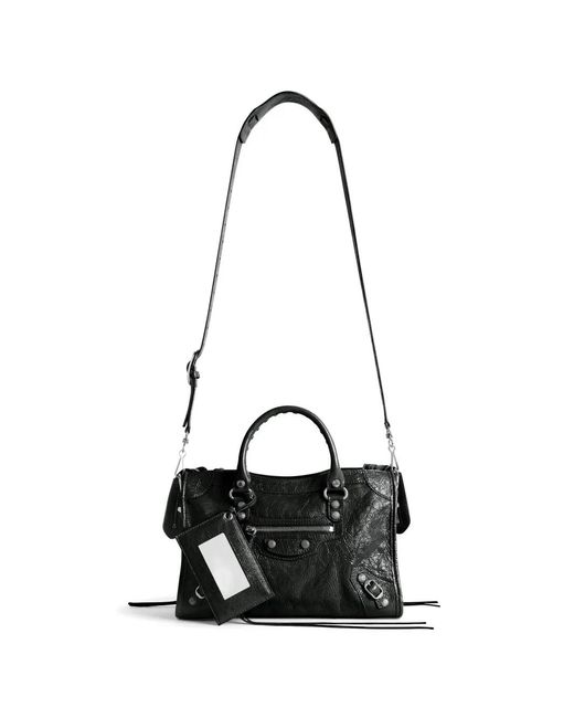 Balenciaga Black Small Le City Tote Bag