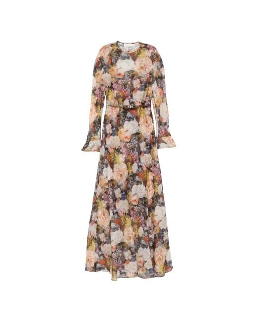 Zimmermann White Alchemy Sheath Maxi Dress