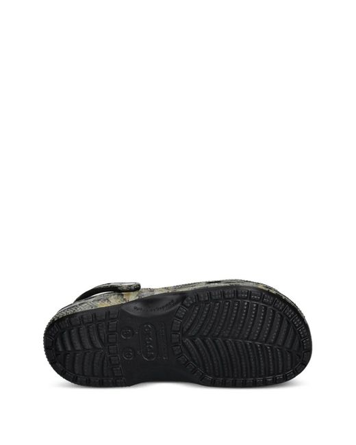 CROCSTM Green Perforated Print Slides