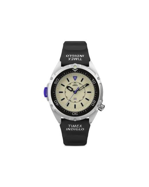 Reloj Indiglo de 36 mm de x Dimepiece Timex de color Black