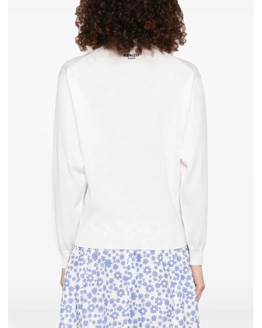 KENZO White Pop Sweater