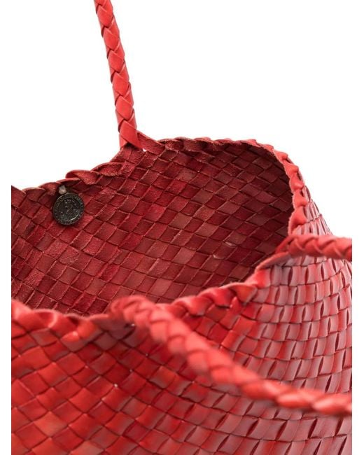 Dragon Diffusion Red Small Santa Croce Tote Bag