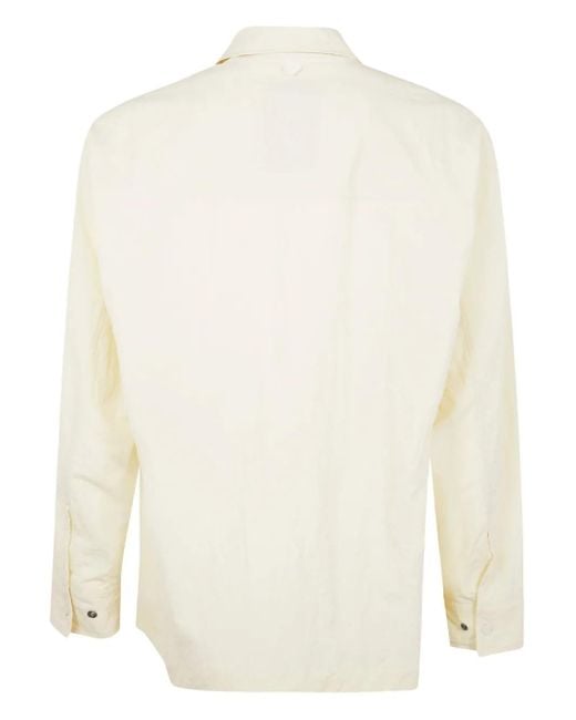 Herno White Laminar Shirt Jacket for men