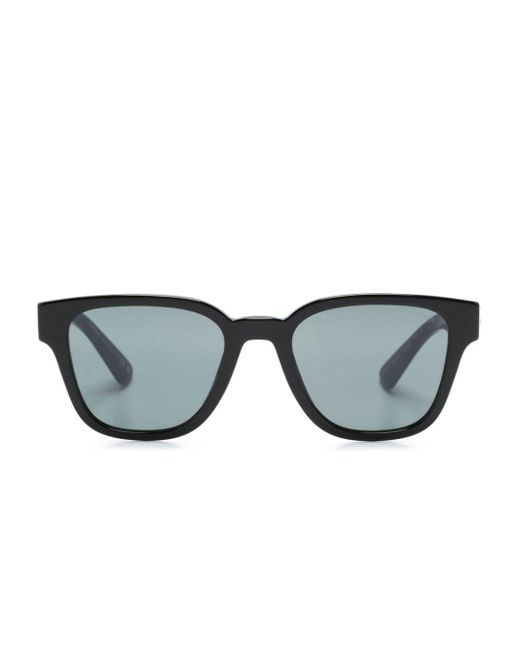 Gafas de sol con montura cuadrada Prada de color Black