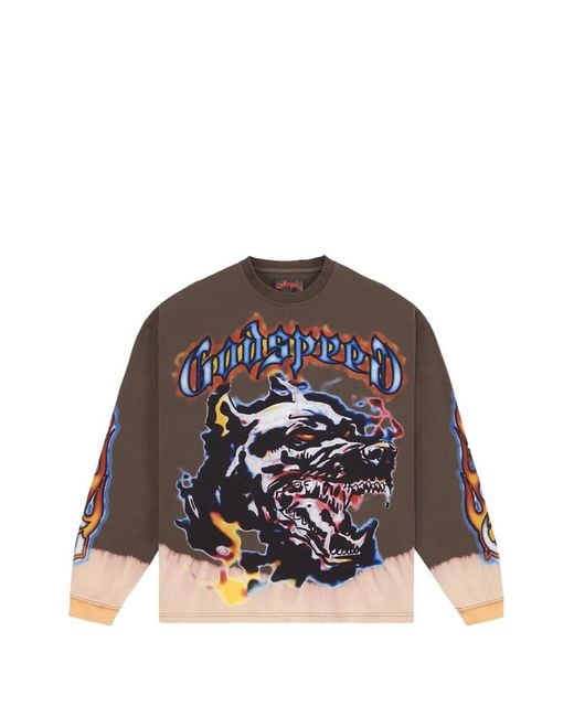 Godspeed Brown Off The Leash Sweater for men