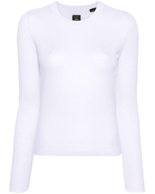 Pinko White `eucalipto` Sweater