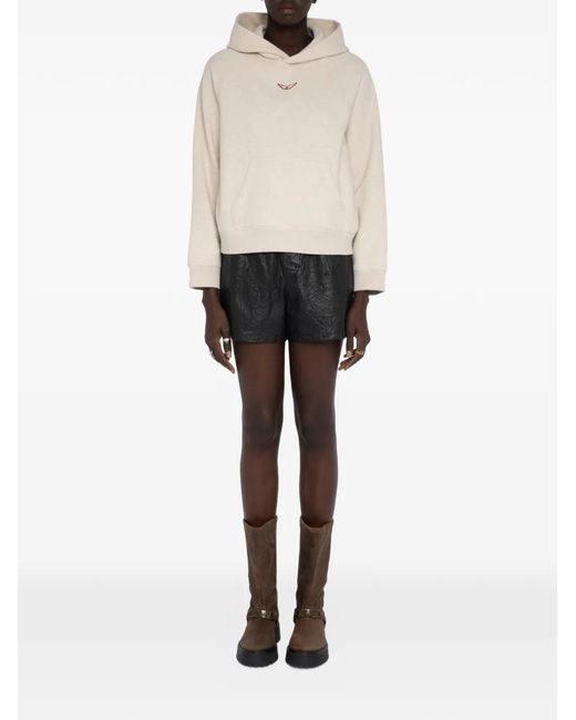 Zadig & Voltaire Women's White Georgy Hoodie