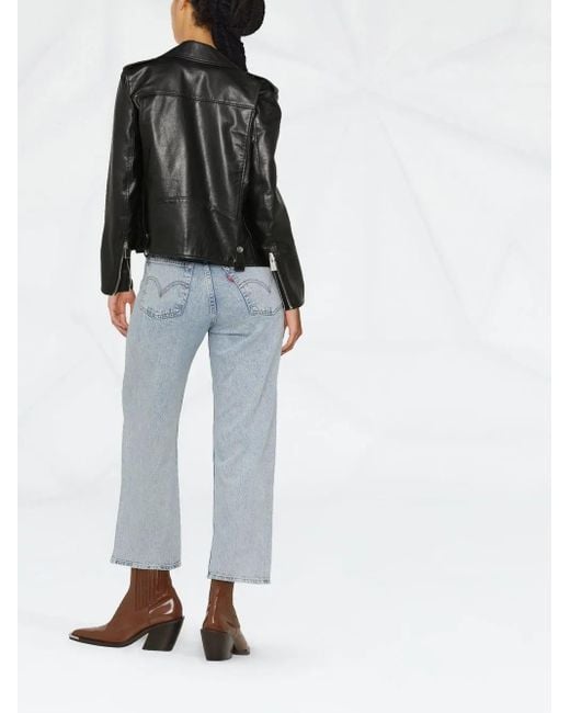 Levi's Straight Jeans in het Blue