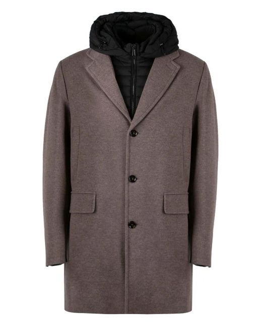 Moorer Brown Mitchel Coat for men
