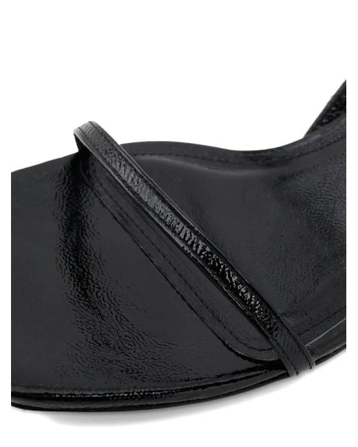 Anine Bing Black 50Mm Square-Toe Stiletto-Heel Sandals
