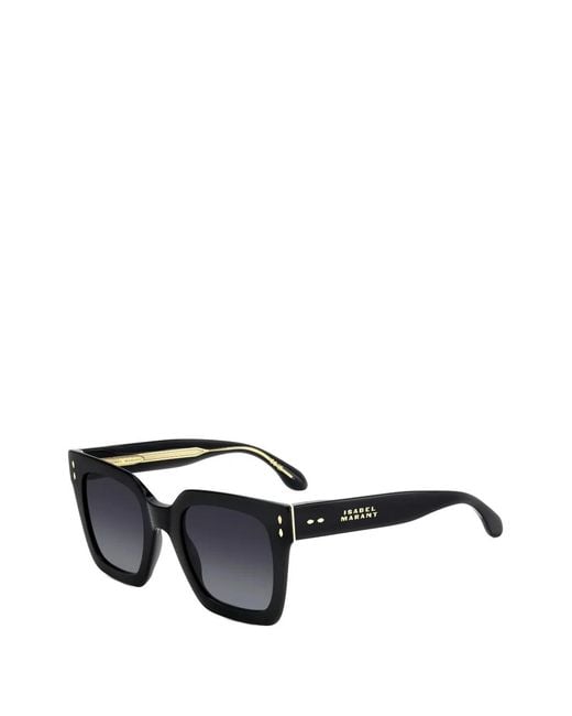 Isabel Marant Black Square Frame Sunglasses