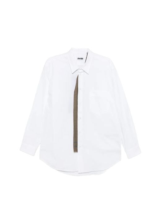 Magliano White Buttoned Shirt for men