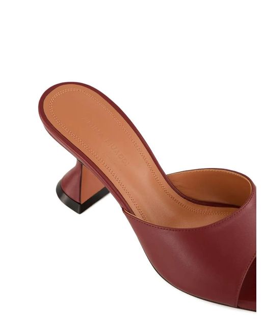 AMINA MUADDI Brown 70Mm Lupita Sandals