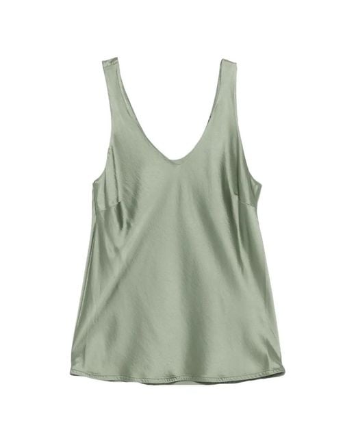Dixie Top Met V-Hals in het Green