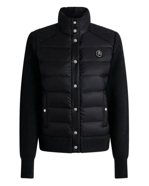 Fusalp Black Acarim Panelled Puffer Jacket