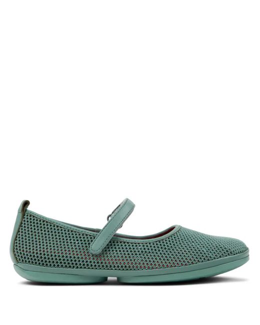 Camper Right Nina フラットシューズ Green