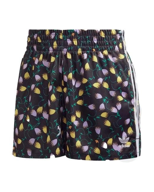 Adidas Gray Allover Print Shorts