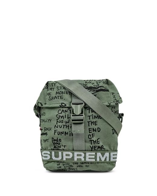 Supreme Green Field Side Bag