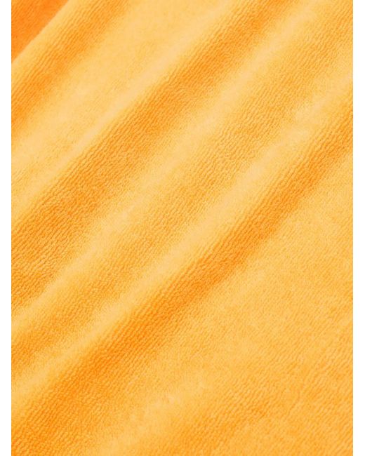 Sporty & Rich Yellow Polo Ny Tennis Club En Effet Éponge