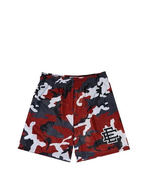 Bermudas Con Logo Ee Eric Emanuel de hombre de color Red