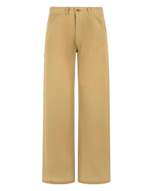 Maison Margiela Natural Hook-Closure Jeans