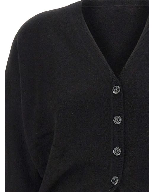 Marella Black Alacre Cashmere Cardigan