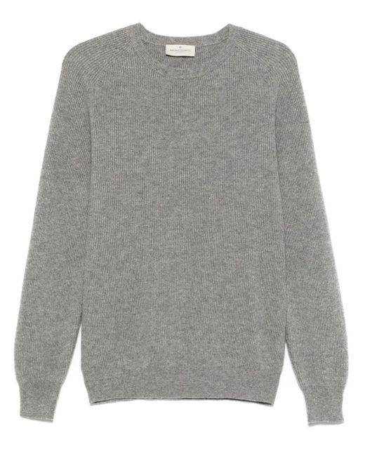 メンズ Bruno Manetti カシミア セーター Gray