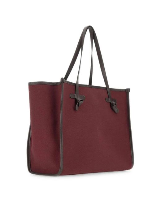 MARCELLA CLUB Purple Large Marcella Tote Bag
