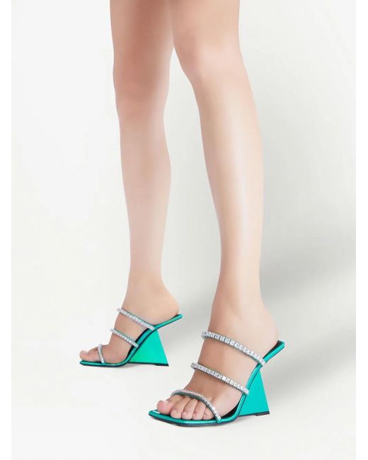 Giuseppe Zanotti Green Sandals