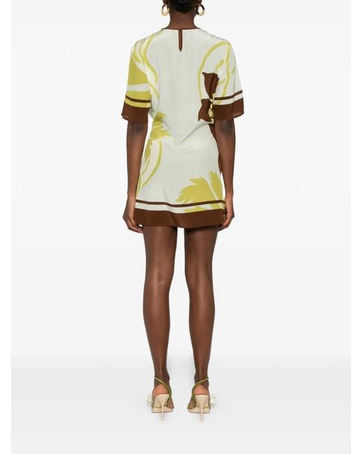 Robe Courte Amaia À Fleurs Sir en coloris White