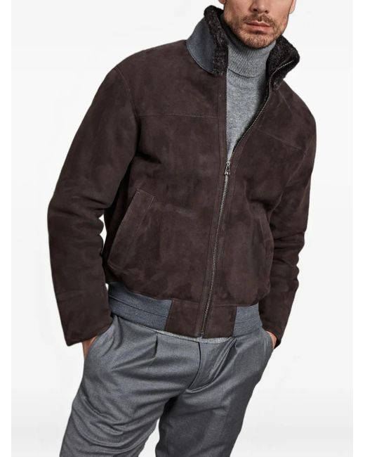 Manzoni 24 Black Zip Jacket for men