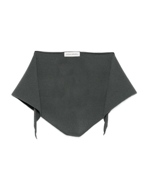 Extreme Cashmere Gray Cashmere-Blend Scarf