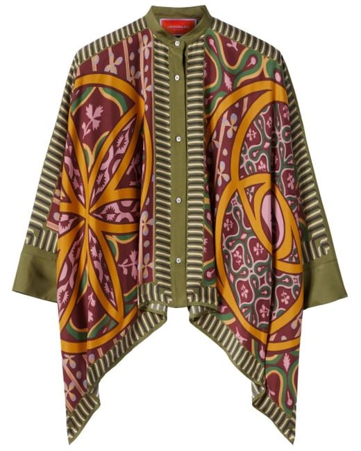 Chemise Foulard LaDoubleJ en coloris Green