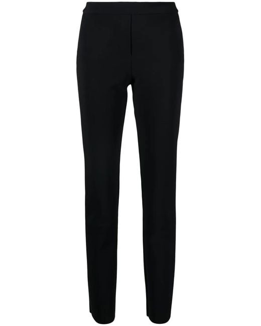 La Petite Robe Di Chiara Boni Black Petronilla Straight-Leg Trousers