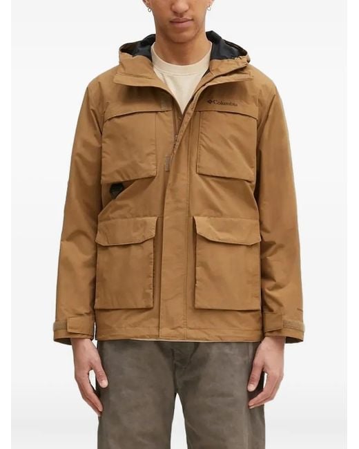 Columbia Brown Landroamer Ii Hooded Jacket for men