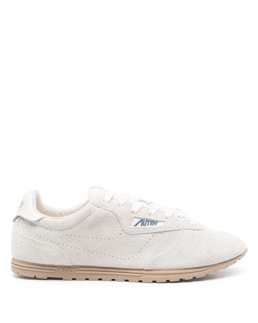 Autry White Windspin Sneakers for men